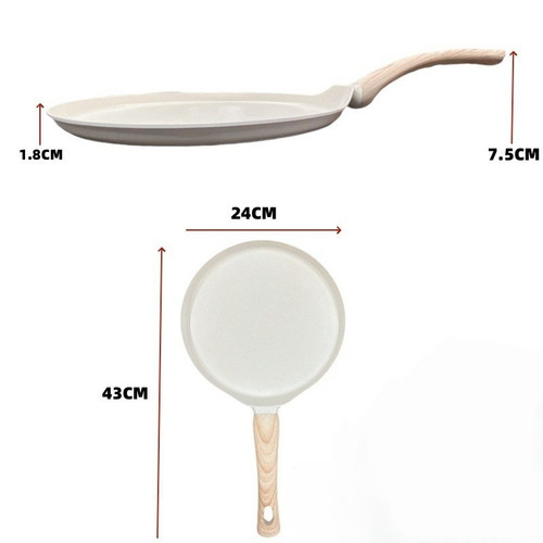 Aluminum alloy frying pan - aluminum,