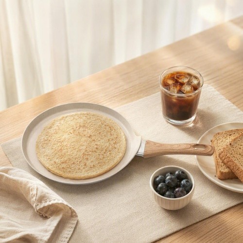 Aluminum alloy frying - frying, pan