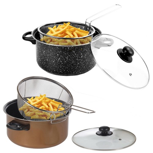 Non stick chip pan - pan, deep