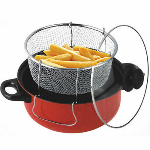 Deep fat chips - fat, pan