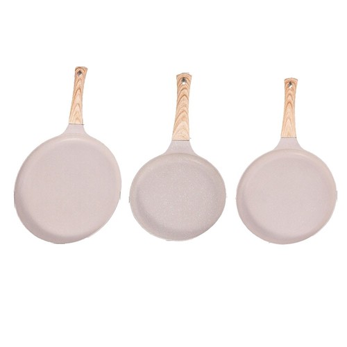 Flat bottom aluminum frying - bottom,