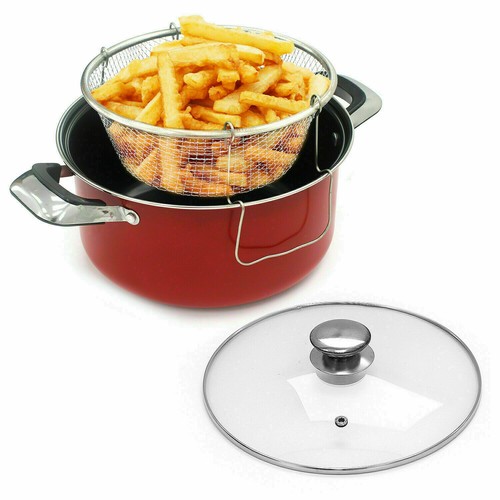 Non stick chip pan - pan, deep