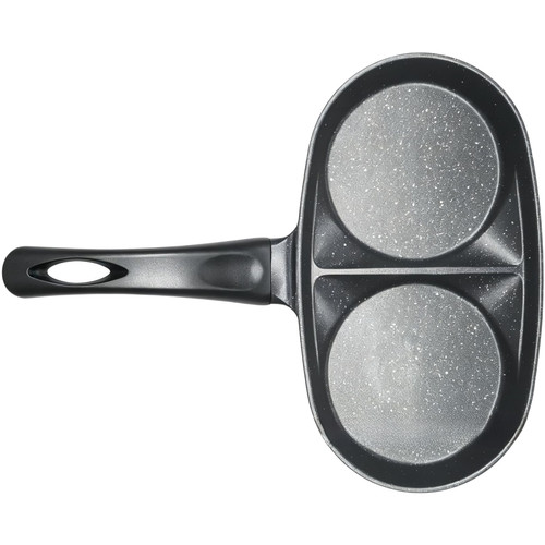 Double grid non stick frying - double, non-stick