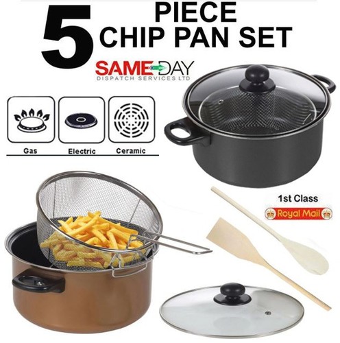 Non stick chip pan - non, fat