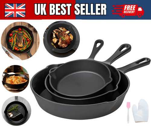3pcs non stick - stick, pan